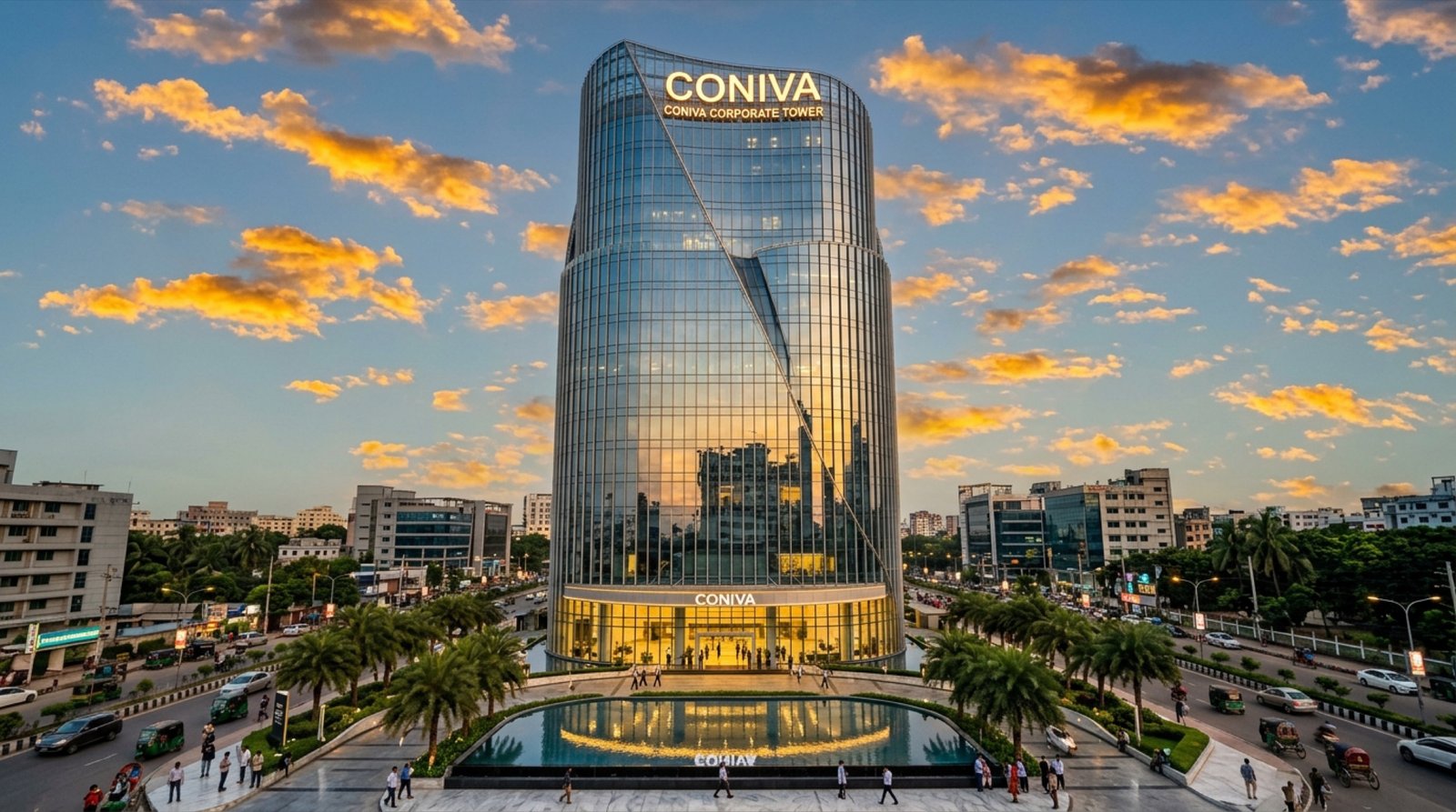 Coniva Corporate Tower Landmark